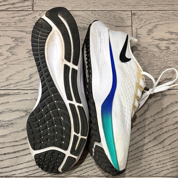 Nike Air Zoom Pegasus 37 White Multi-Color - Picture 5 of 5